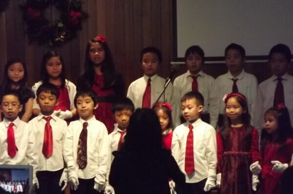 Children's choir concert