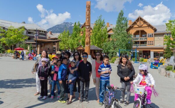 Pathfinder Adventurers and haperones at Whistler