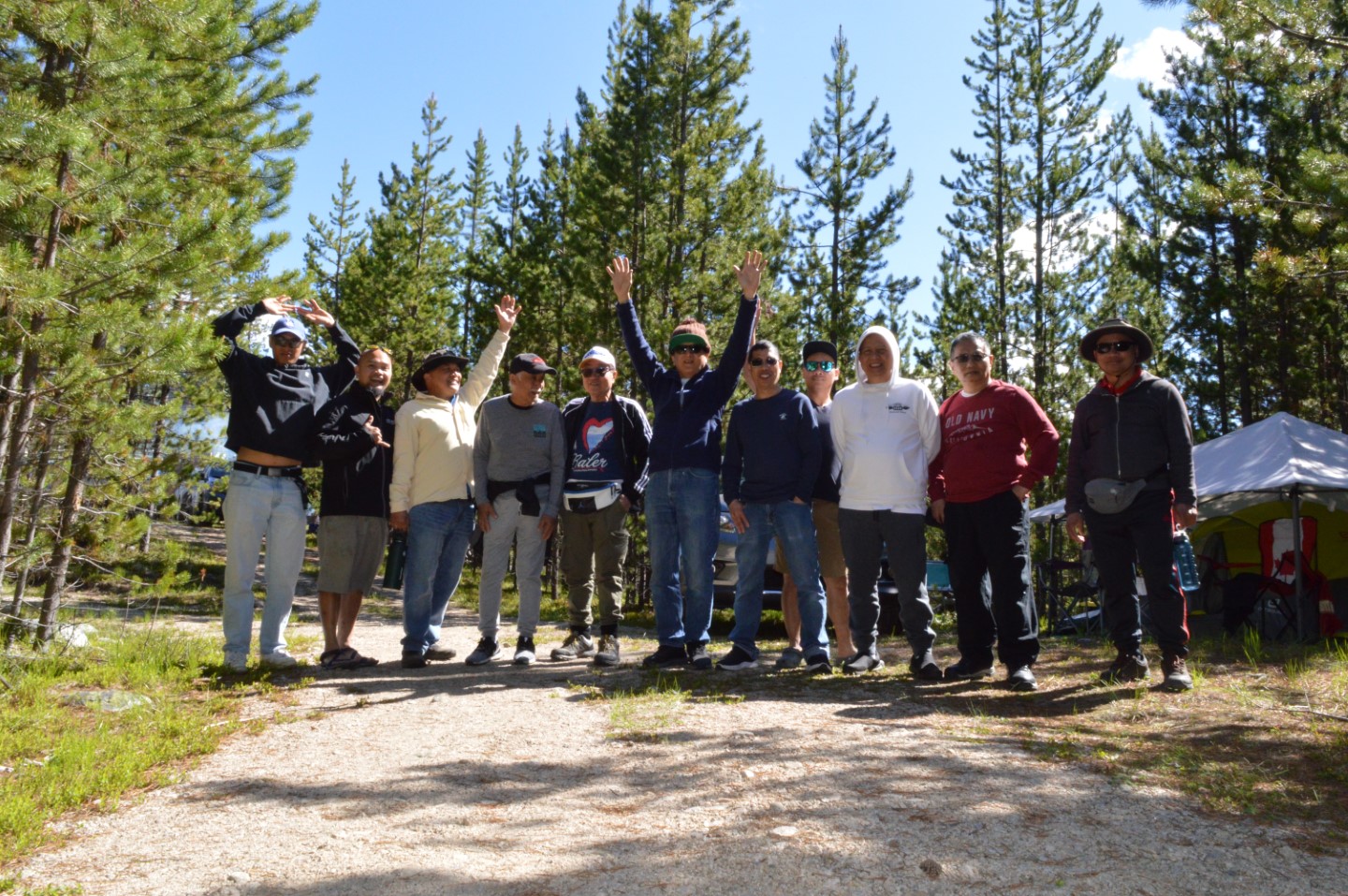 Men's ministry group photo